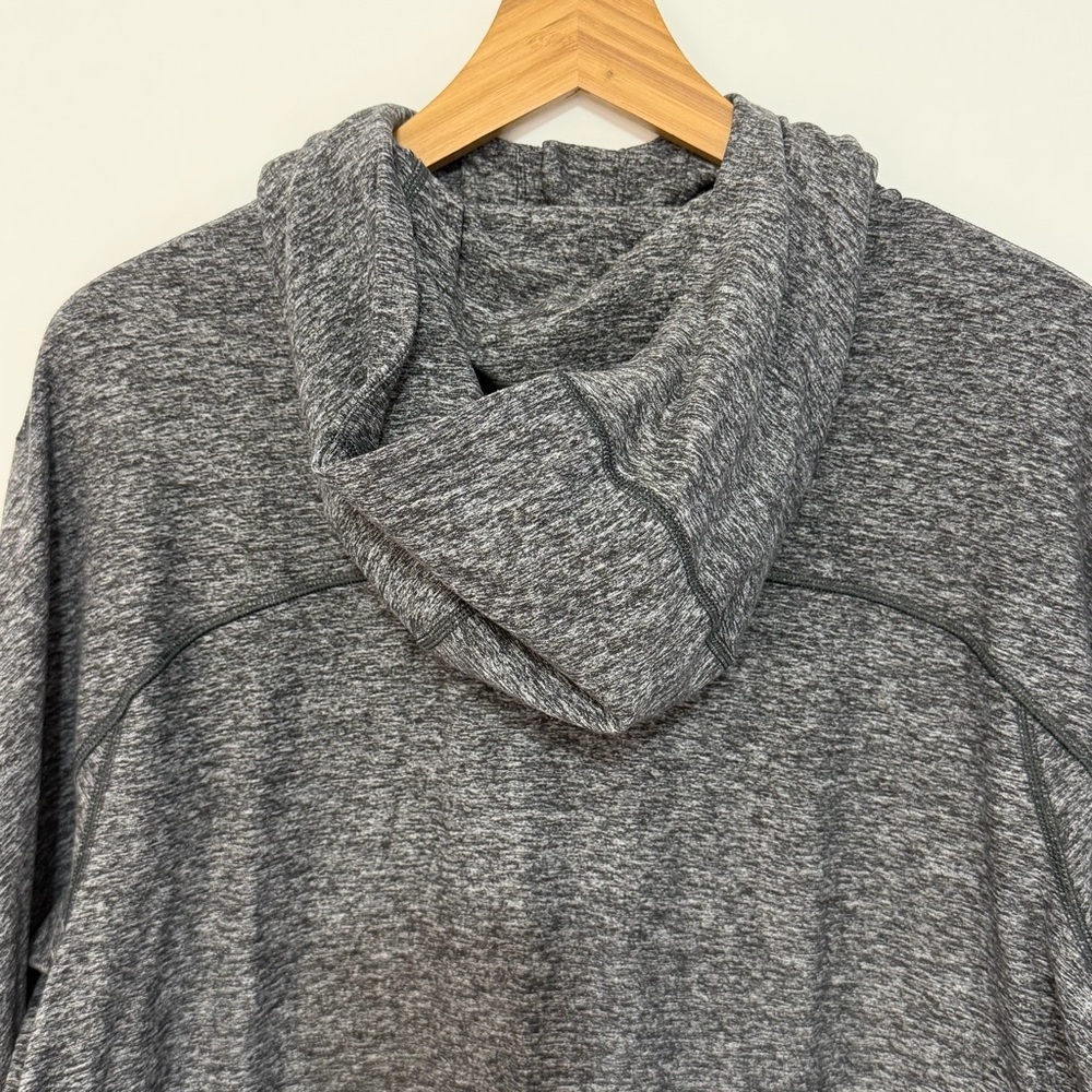Lululemon Men's Sweat Session Hoodie Heathered Black Size XL - Picture 5 of 6